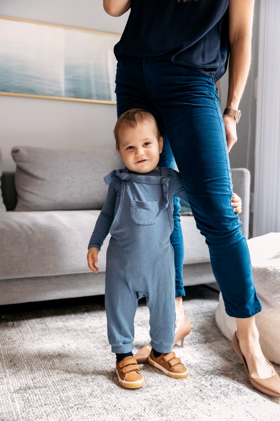Willa Kammerer's young son at home